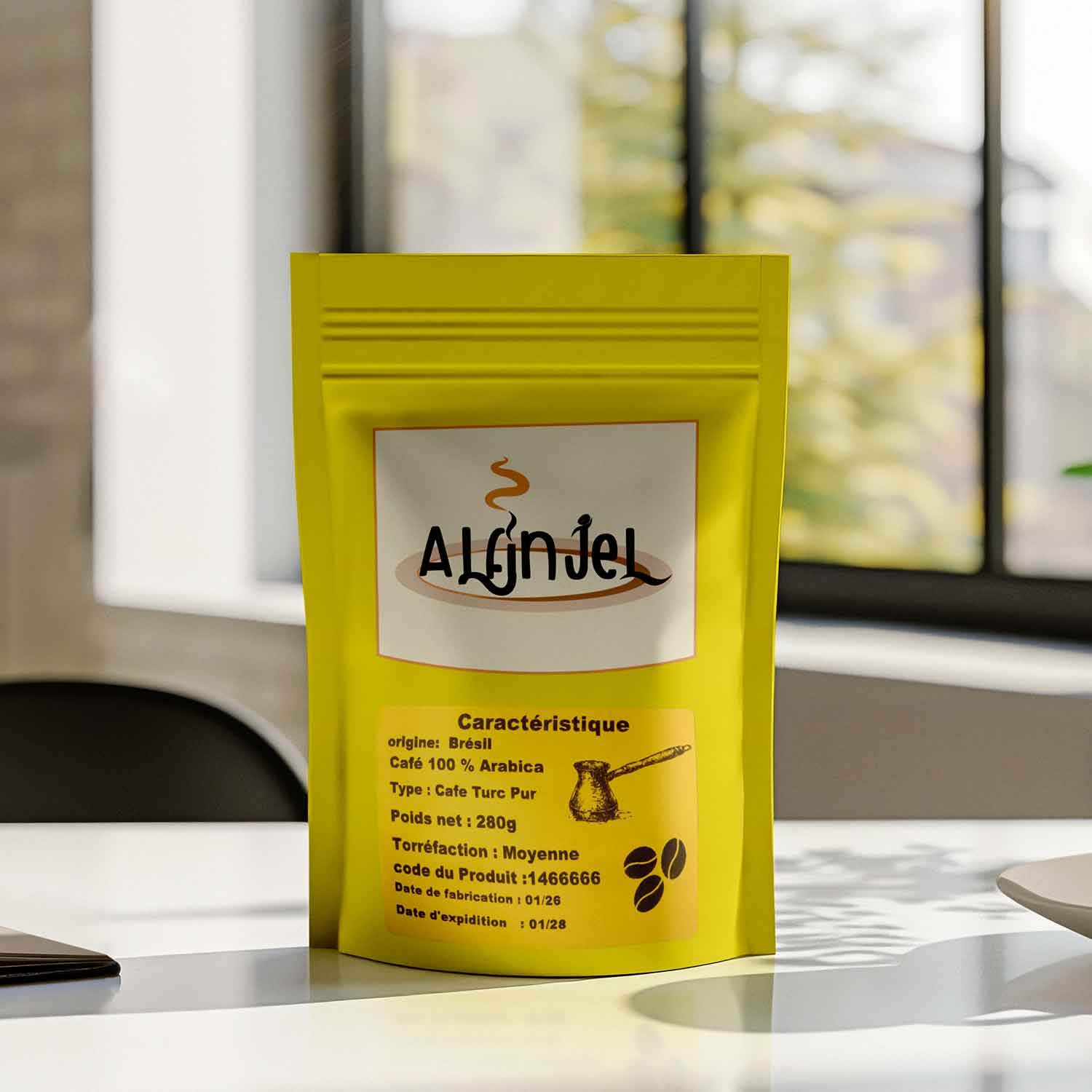 Arabica_Café_turc_Pur_280_G