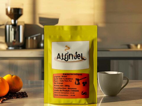 Café Turc Pur à l’Orange – Origine Brésil