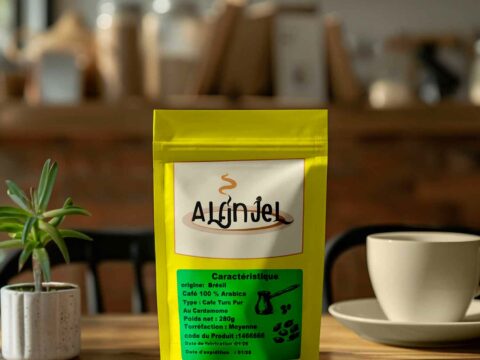 Café Turc Pur à la Cardamome – Origine Brésil