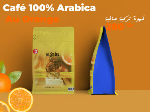 Café Turc Pur à l’Orange – Origine Brésil