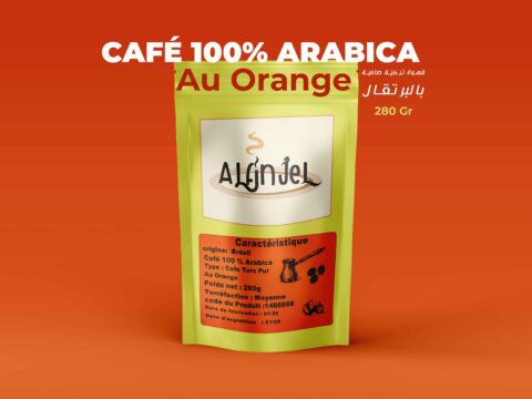 Café Turc Pur à l’Orange – Origine Brésil
